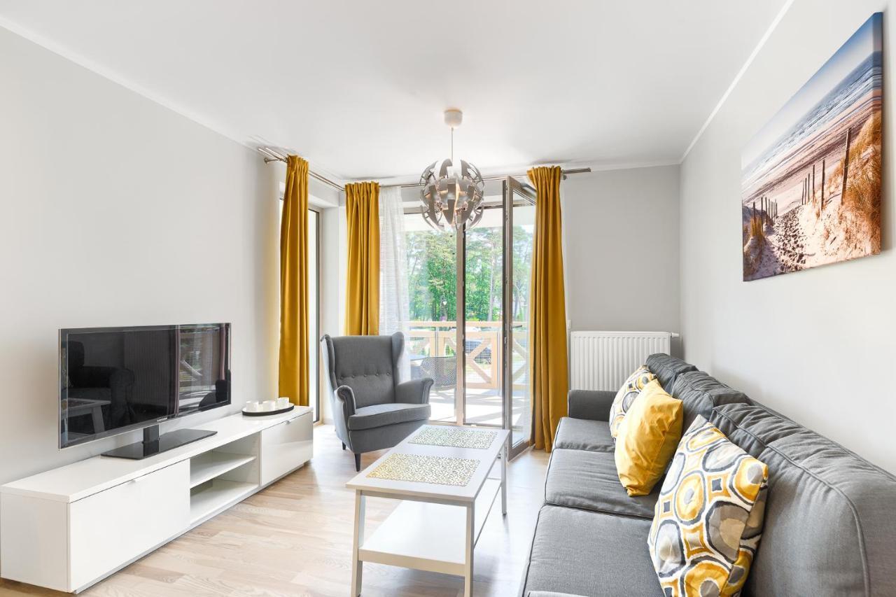 Apartament Bursztynowy Rezydencja Park Mielno  Exteriör bild